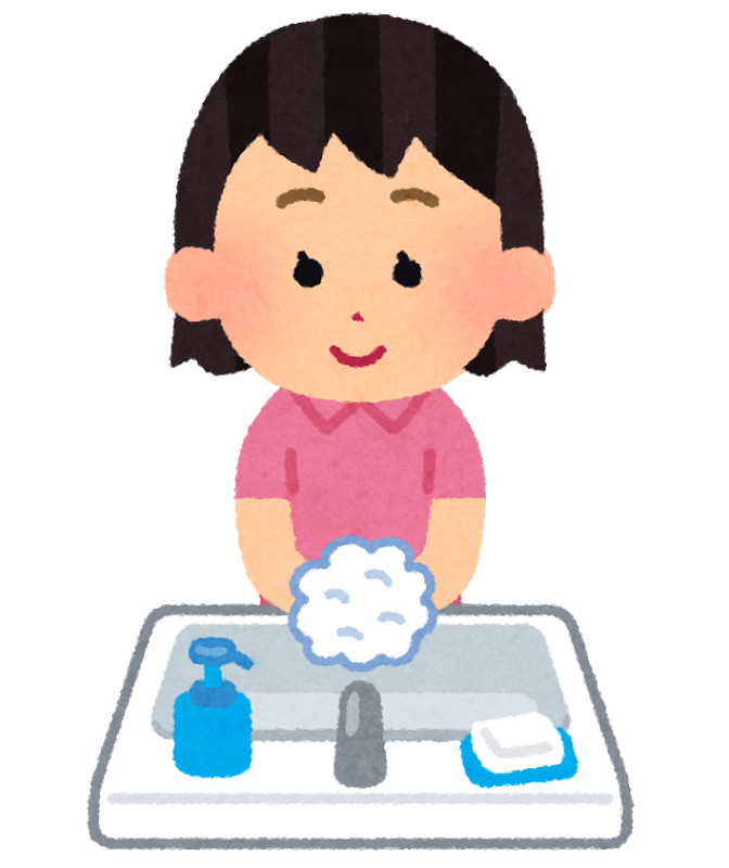 手洗いのイラスト